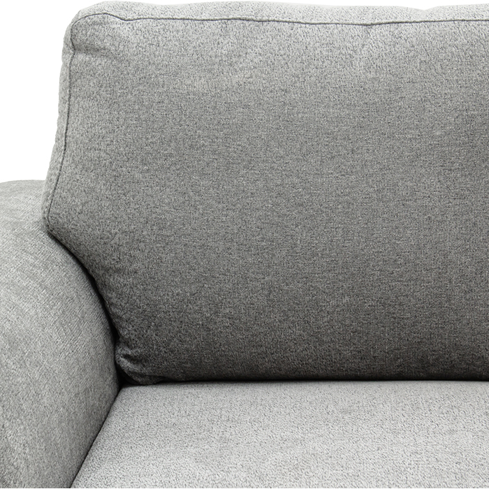 Love Tela Gris Claro Zilo | Love Seat | salas